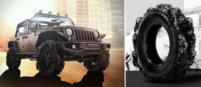 Jeep Adventure Tires.
