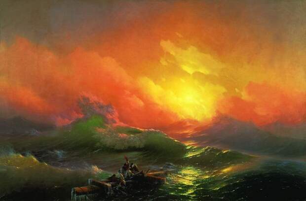 800px Aivazovsky Ivan   The Ninth Wave thumb Самые известные картины мира