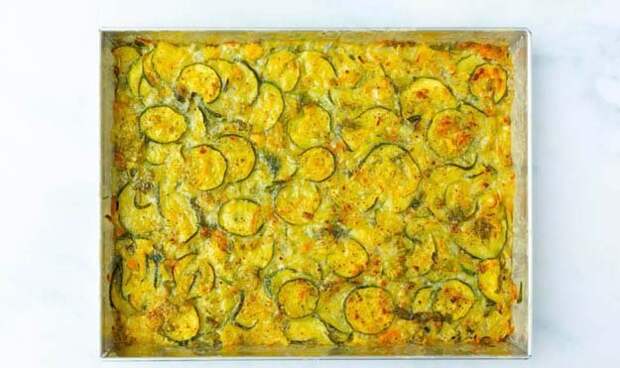 Самый простой рецепт из кабачков - это Скарпачча 