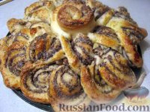 Фото к рецепту: Кружевной пирог с маком