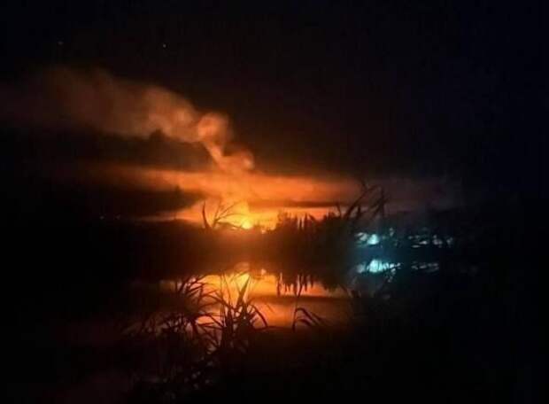 Атака на Кубань! Под Тихорецком горит нефтебаза: глава района обратился к жителям