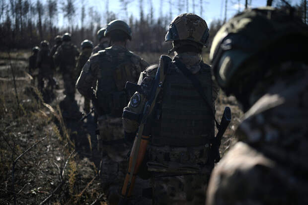 МО: штурмовики ВС России проводят тренировки по боевому слаживанию на полигонах