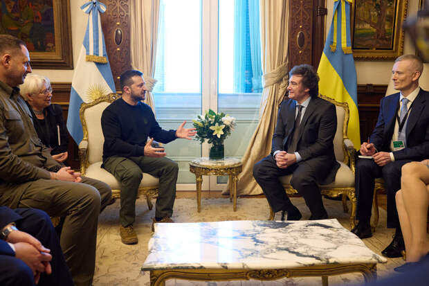 Зеленский просил. А Милей не согласился. Фото: © President Of Ukraine Keystone Press Agency/Globallookpress