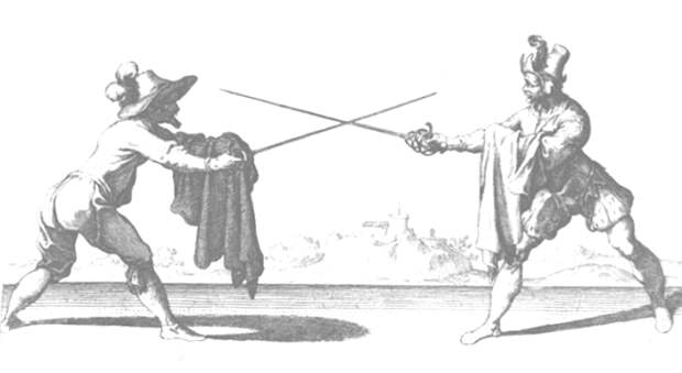 Плащ использовался для фехтования. ¦Фото: yaustal.com.