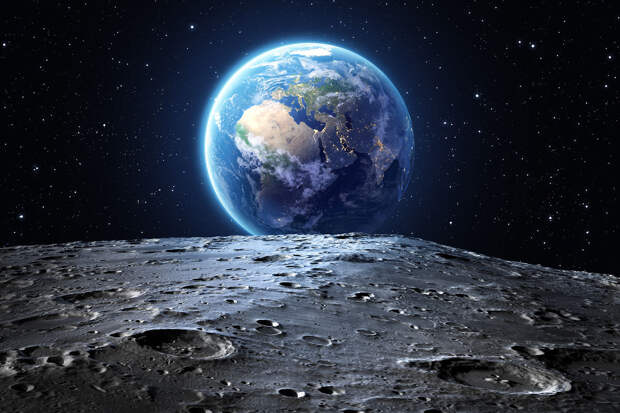 AAS: изучение радиоволн Земли на Луне ускорит поиск сигналов внеземного разума