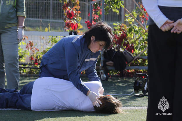 В Туле 150 человек поучаствовали во флешмобе по оказанию первой помощи