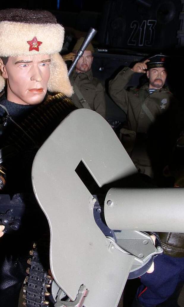 куклы, миниатюра, терминатор