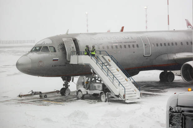 Раскрыта обстановка в аэропортах Москвы в условиях непогоды