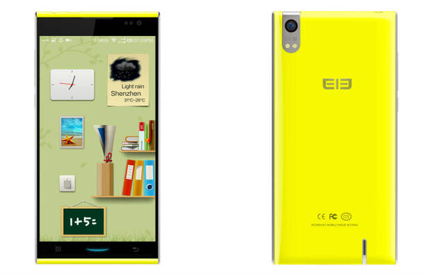 Elephone P10 P10C 3G WCDMA Mobile Phone MTK6582 Quad Core Android 4.4 5.0" 1280x720 1GB RAM 8/16GB ROM 8/13MP GPS