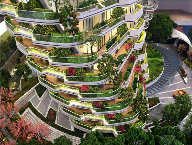 Блог - Эконебоскреб Agora Garden в Тайбэе — жилой дом в джунглях Эконебоскреб Agora Garden в Тайбэе — жилой дом в джунглях