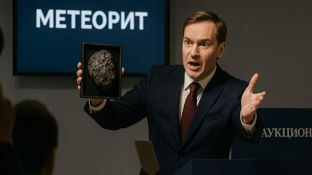 Житель Рубцовска выложил объявление о продаже "метеорита" за 5 млн рублей