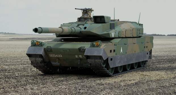 Один из самых современных и новейших танков в мире - Type 10.