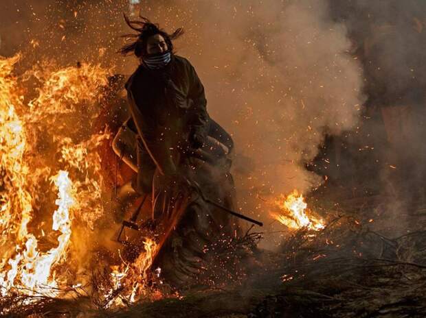 огонь, лошадь