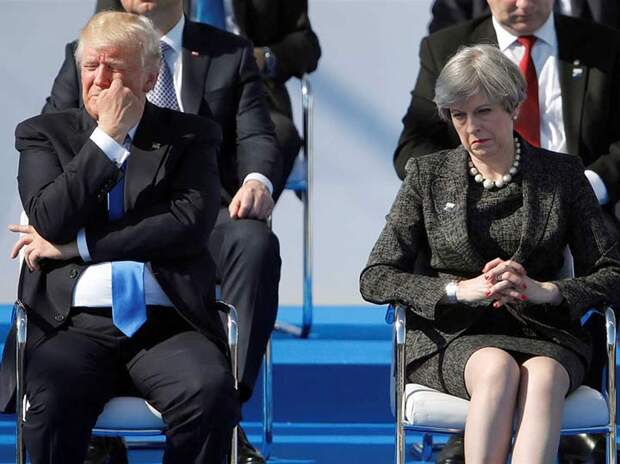 Пацифист Трамп и Тереза Мэй