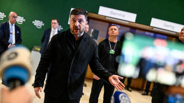 «Рычите по утрам»: Зеленский греет руки в Давосе пока Украина замерзает