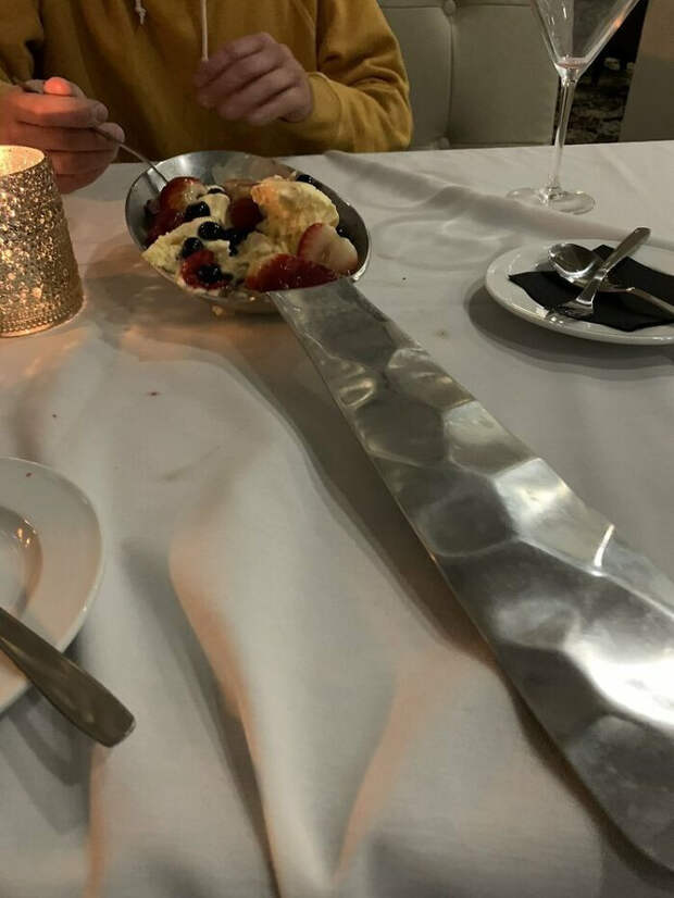 Разные примеры безбашенной подачи блюд