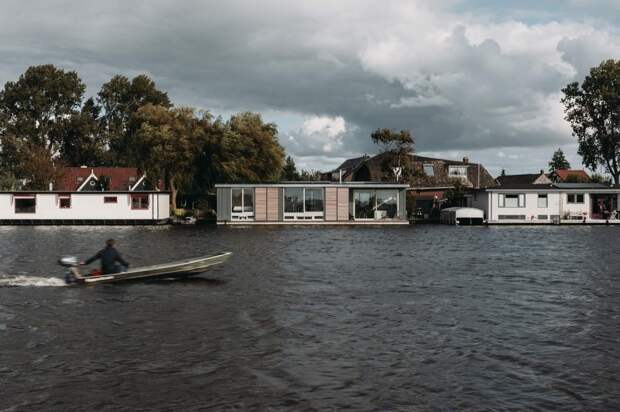 Энергетически позитивная плавающая вилла, Нидерланды