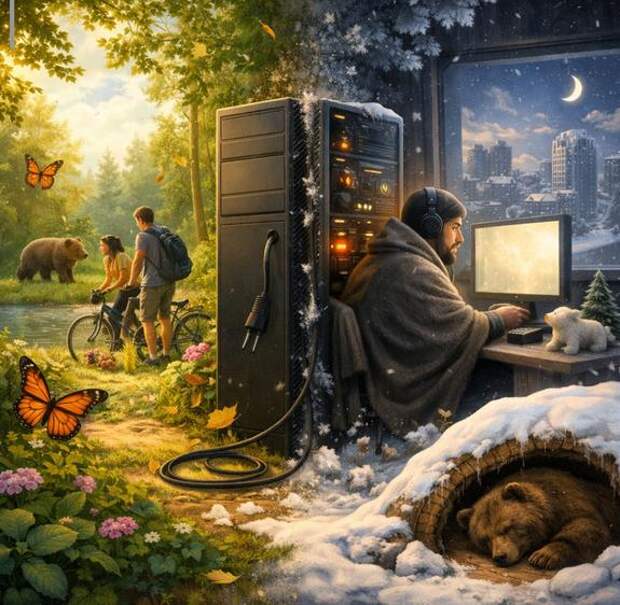 «Интернет как зимняя спячка»: Александр Дугин предложил подстраивать сеть под сезонные циклы