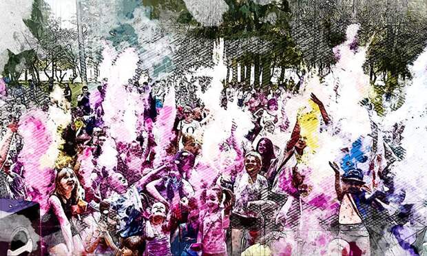 В Орле снова пройдёт полюбившийся горожанам Фестиваль красок