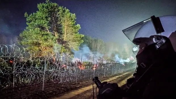 В Польше заявили о росте числа мигрантов на границе с Белоруссией