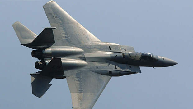 Истребитель F-15. Архивное фото Истребитель F-15. Архивное фото
