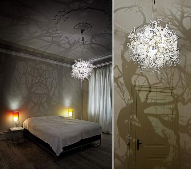 18. Chandeliers That Turn A Room Into A Forest 2