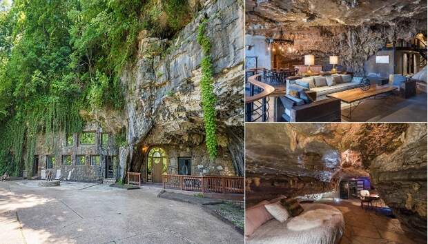 Потрясающее преобразование пещеры в апартаменты.