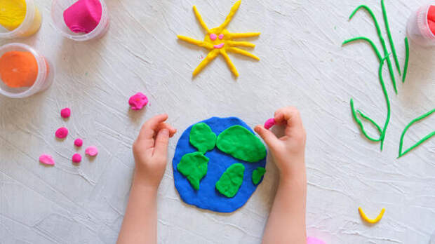 Вместо пластилина