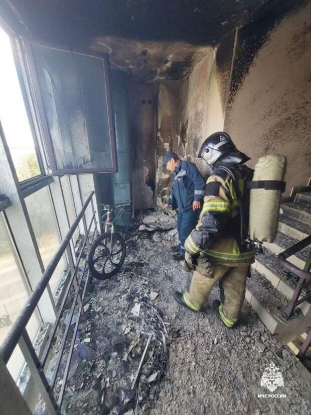 В Джанкое из-за пожара в многоэтажке эвакуировали 138 человек