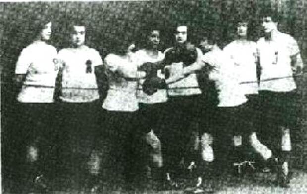 Спарринг перед командой, 1920