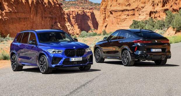 BMW рассекретила «заряженные» версии Х5 и Х6