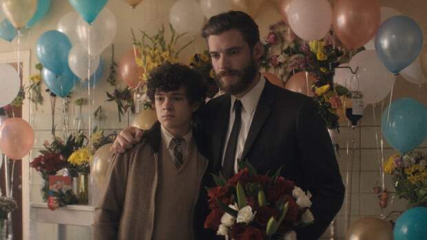 Noah Jupe and David Corenswet