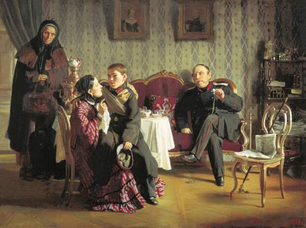 Корзухин - Разлука. 1872