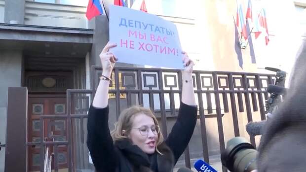 Пикетчица «бомжеватого вида» Пикетчица «бомжеватого вида»