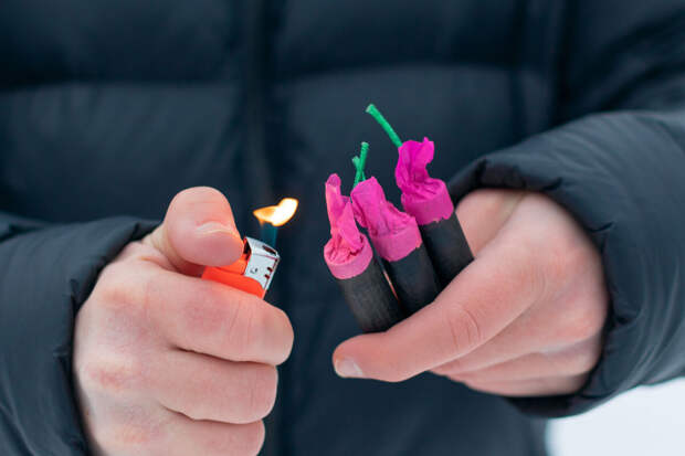 В Петербурге фейерверк взорвался в руке шестилетнего ребенка