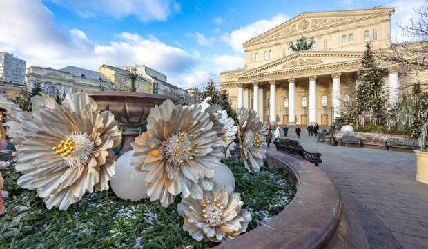 Прогулка по новогоднему центру Москвы