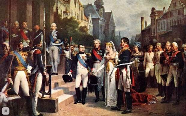 встреча монархов в Тильзите, 1807 год