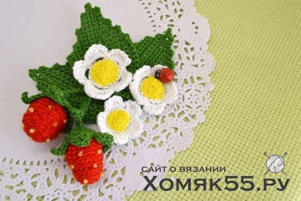 Вязаные цветы крючкоь Вязаные цветы крючкоь