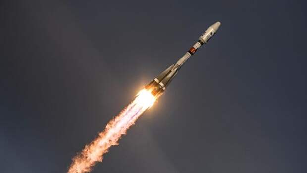 Старт ракеты-носителя Союз-2