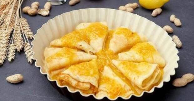 Вкусные блинчики "Сюзетт".