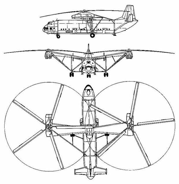 Ми-12 – вертолет-рекордсмен Ми-12, вертолёты, исполин