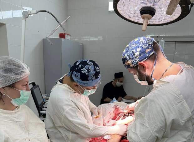 Астраханские хирурги спасли бойца с осколком в артерии