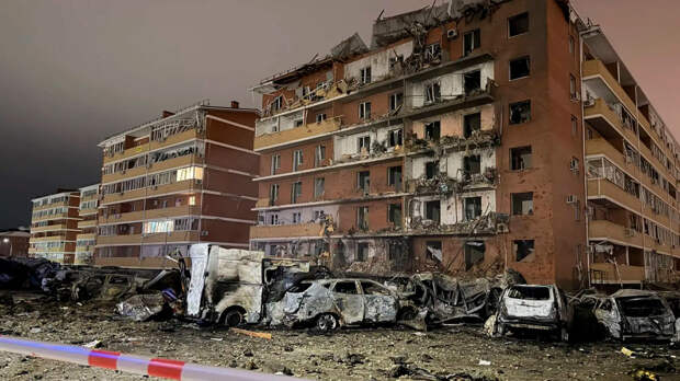 В Адыгее 11 человек пострадали из-за ночного налета дронов