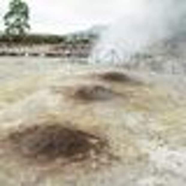The steamy shores of Furnas's caldera lake make a natural oven.
