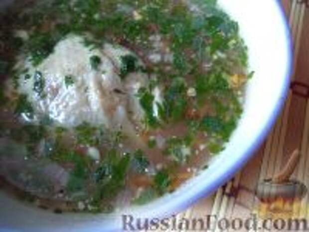 Фото к рецепту: Харчо из курицы