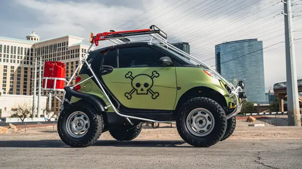 Smart Fortwo превратили в настоящий внедорожник