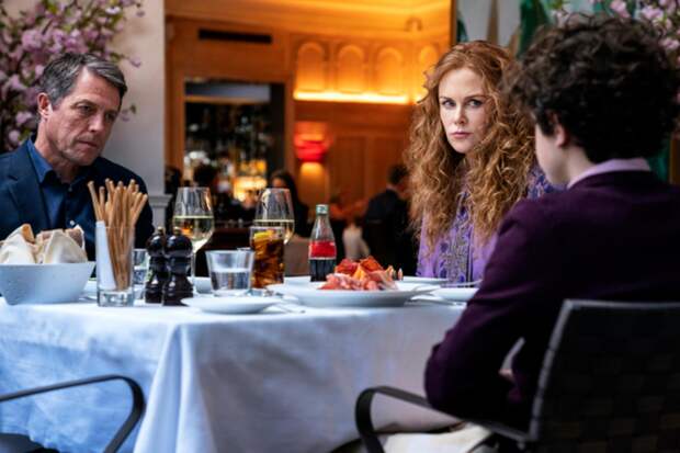 Hugh Grant, Nicole Kidman, and Noah Jupe, The Undoing | Photo Credits: HBO