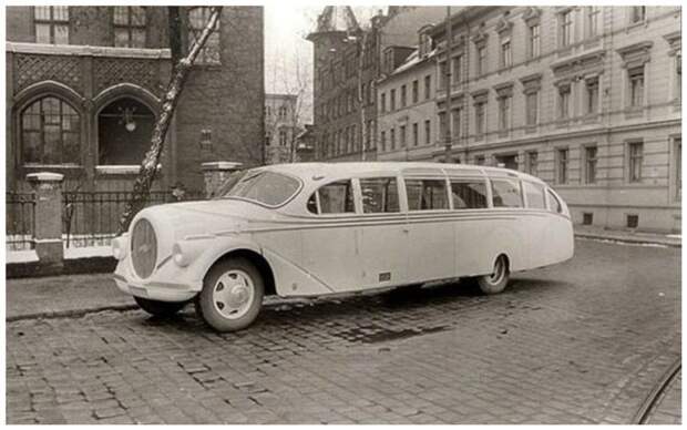 Переходим к автобусам. Opel Blitz 1934 год авто, авто мир, интересное, машины, несуразные, удивительные