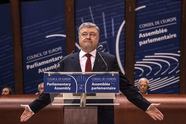 Порошенко выступает в ПАСЕ, фото с сайта rian.com.ua