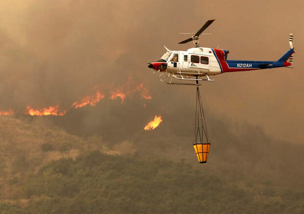Пожарный вертолет, Калифорния